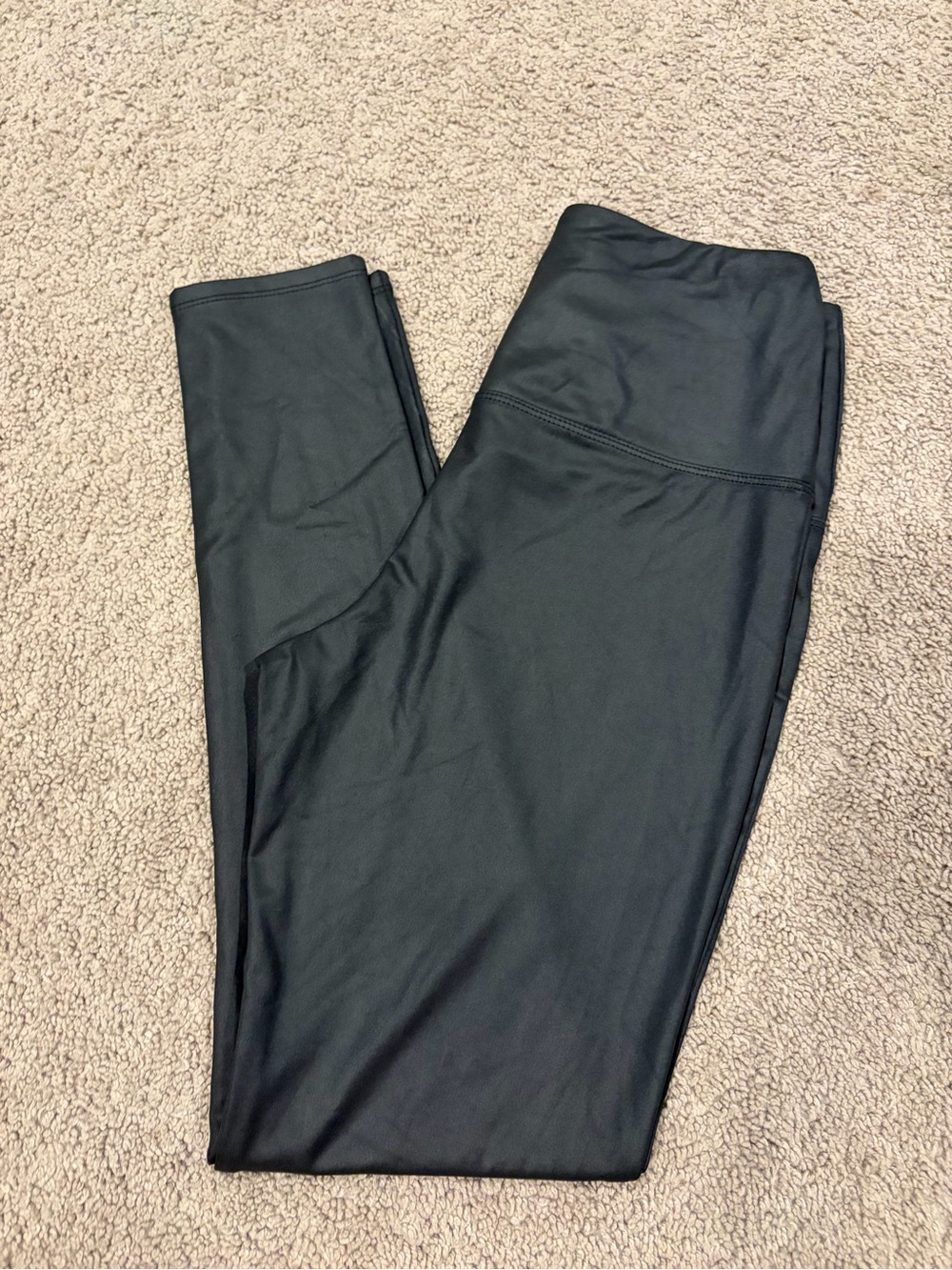 High-Waist Black Women's Leggings